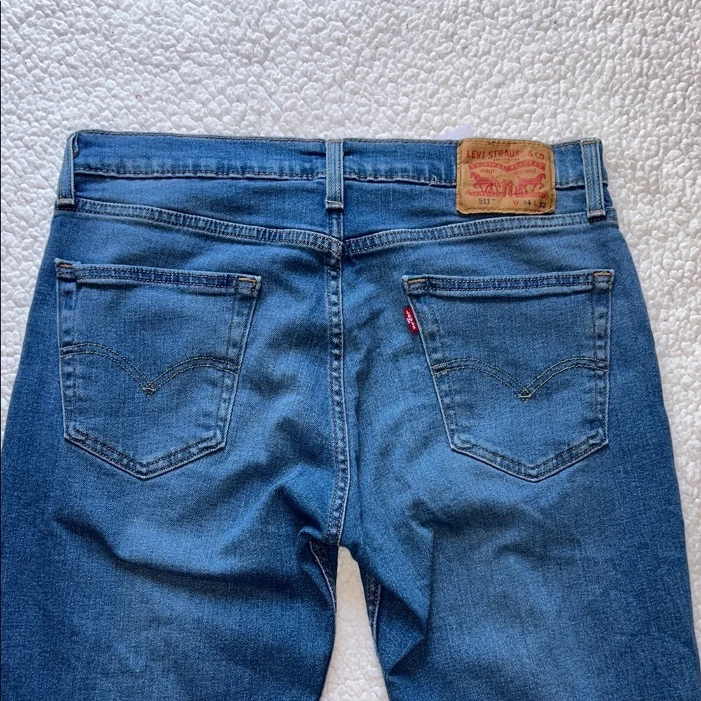 Levi's Men's Straight Jeans - Deep Blue